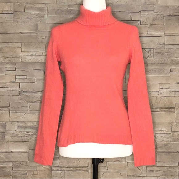 Ca Va de Soi Sweaters - Ca Va de Soi coral cashmere sweater